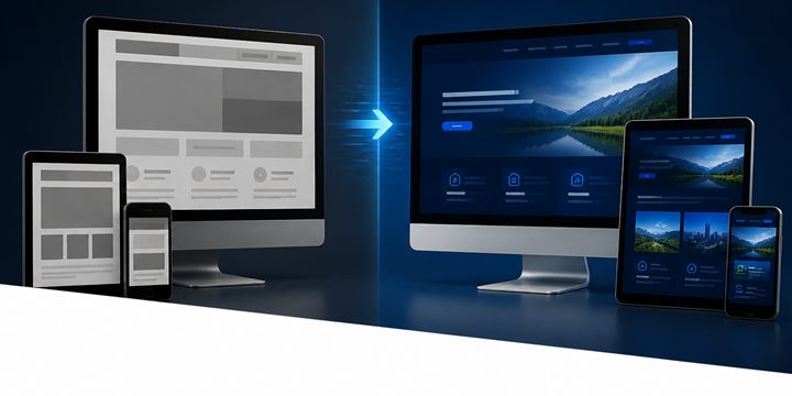Representación visual de Rediseño